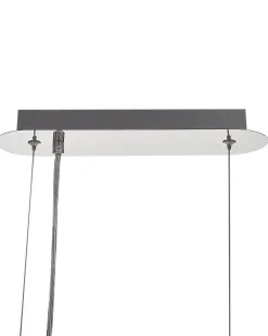 Lampadario MANDEO Vetro Argento