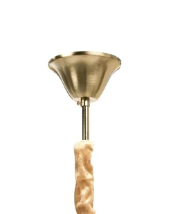 Lampadario MANTARO Vetro Oro