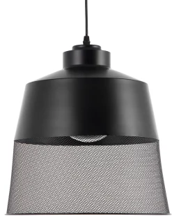 Lampadario MUGA Metallo Nero