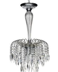 Lampadario ORARA Metallo Argento