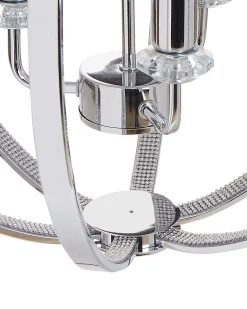 Lampadario TENOIRO Metallo Argento