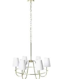Lampadario YAMETHIN Metallo Oro