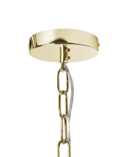 Lampadario YAMETHIN Metallo Oro