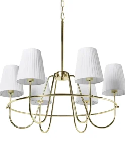 Lampadario YAMETHIN Metallo Oro