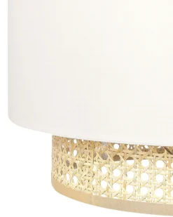 Lampadario YUMURI Rattan Beige chiaro