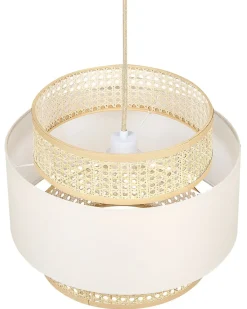 Lampadario YUMURI Rattan Beige chiaro