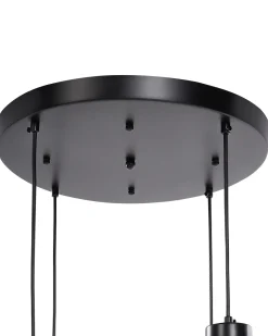 Lampadario ZAYANDE Vetro Grigio chiaro