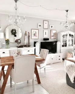 Lampadario LOCONE Cristallo Argento