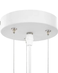 Lampadario MOSELLE Metallo Bianco
