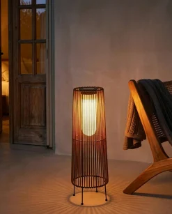Lanterna a energia solare SEMLIKI 68 cm Naturale