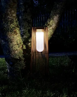 Lanterna a energia solare SEMLIKI 68 cm Naturale