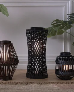Lanterna MACTAN Bambù 58 cm Nero