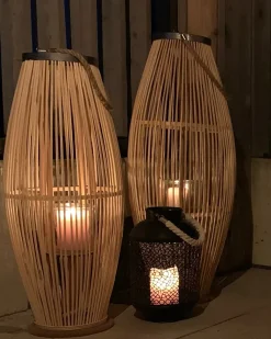 Lanterna TAHITI Bambù 72 cm Naturale