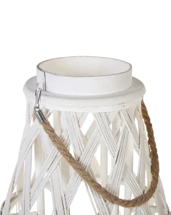 Lanterna TONGA Bambù 77 cm Bianco