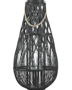 Lanterna TONGA Bambù 77 cm Nero