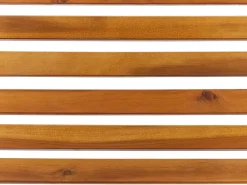Lettino Prendisole BRESCIA II Legno d'acacia Marrone