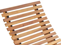 Lettino Prendisole BRESCIA II Legno d'acacia Marrone