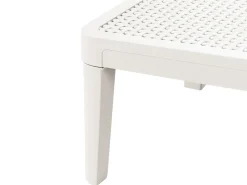 Lettino Prendisole OSSIMO Materiale sintetico Grigio chiaro