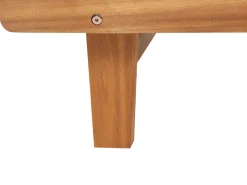 Lettino Prendisole PIETRALUNGA Legno d'acacia Marrone