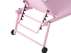 Lettino Prendisole PORTOFINO Metallo Rosa