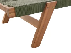Lettino Prendisole PROSSEDI Legno d'acacia Verde
