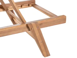 Lettino Prendisole PROSSEDI Legno d'acacia Verde