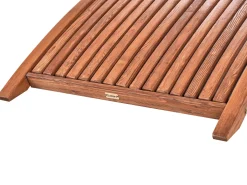 Lettino Prendisole TANARO Legno di larice Marrone