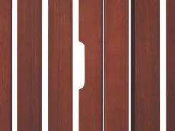 Lettino Prendisole TOSCANA Legno d'acacia Marrone scuro