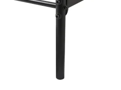 Letto a baldacchino Metallo SORMERY 90 x 200 cm Nero