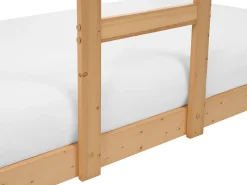 Letto a castello Casa Legno di pino LABATUT 90 x 200 cm Marrone chiaro