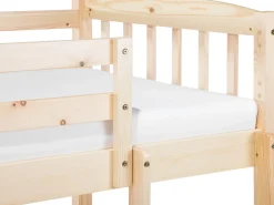 Letto a castello Legno di pino REVIN 90 x 200 cm Marrone chiaro