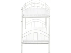 Letto a castello Metallo CHARTRES 90 x 200 cm Bianco