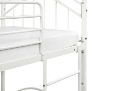 Letto a castello Metallo CHARTRES 90 x 200 cm Bianco