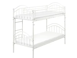 Letto a castello Metallo CHARTRES 90 x 200 cm Bianco