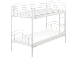 Letto a castello Metallo CHARTRES 90 x 200 cm Bianco