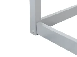 Letto a mezza altezza Casa Legno di pino DIENNE 90 x 200 cm Grigio