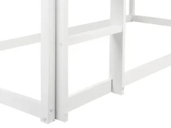 Letto a mezza altezza Casa Legno di pino DIENNE 90 x 200 cm Bianco