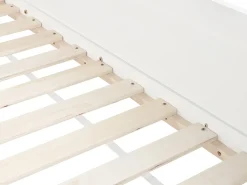 Letto a mezza altezza Casa Legno di pino DIENNE 90 x 200 cm Bianco