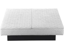 Letto ad acqua Bouclé ALBI 180 x 200 cm Marrone