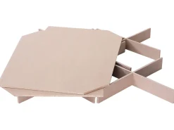Letto ad acqua Pelle naturale NANTES 140 x 200 cm Bianco sporco