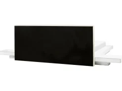 Letto ad acqua Pelle sintetica ZEN 160 x 200 cm Bianco