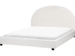 Letto ad acqua Tessuto VAUCLUSE 160 x 200 cm Bianco sporco