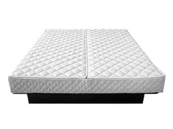 Letto ad acqua Tessuto VAUCLUSE 180 x 200 cm Bianco sporco