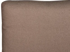 Letto Bouclé MELLE 180 x 200 cm Marrone
