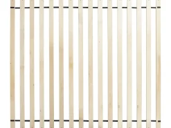 Letto Bouclé VALOGNES 180 x 200 cm Marrone