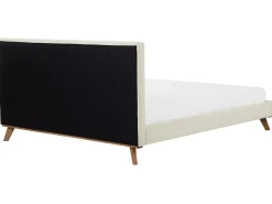 Letto Ciniglia TALENCE 180 x 200 cm Beige chiaro