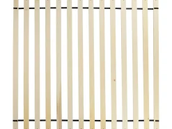 Letto con LED Rattan VARZY 160 x 200 cm Nero