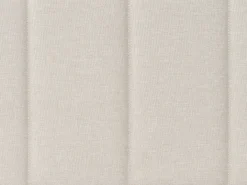 Letto con LED Tessuto BEAULIEU 180 x 200 cm con contenitore con porta USB Beige