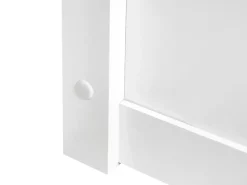 Letto contenitore Legno di pino CLARBEC 180 x 200 cm Bianco