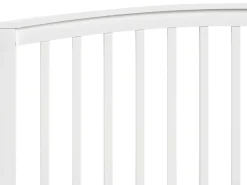 Letto contenitore Legno di pino CLARBEC 180 x 200 cm Bianco